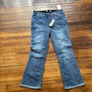 Democracy Blue Flare Wide Leg Jeans